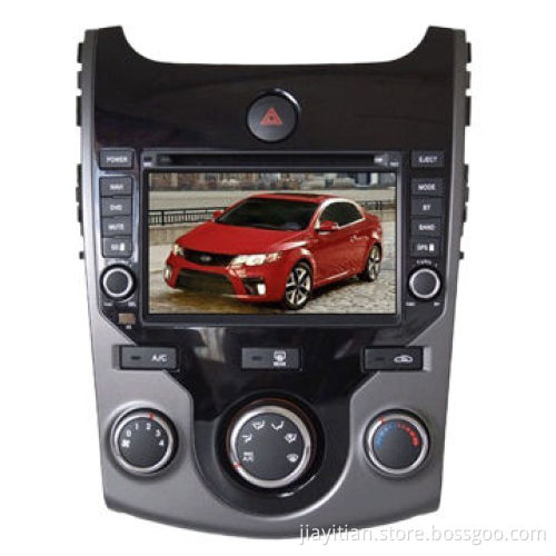 Car DVD Player Monitor for Kia Cerato 2011 (Manual), Supports iPod, BT/TV/GPS/3G FunctionsNew